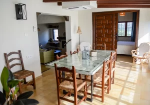 Comedor colgada